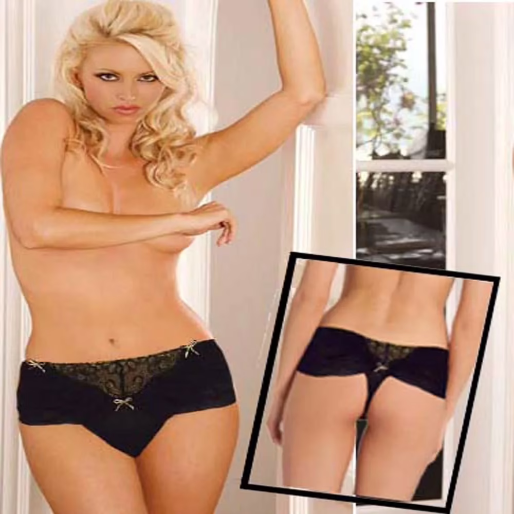 High End Honeymoon Ruffled Thong