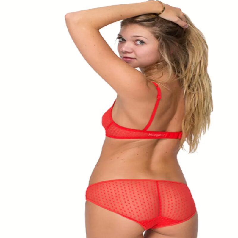 Hot Transparent Bra Set Complete Visible