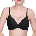 Hushh Voguish Black Non Wired Padded Bra