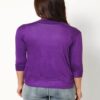 Kazoo Purple Softwear Plain Shrug - Image 3