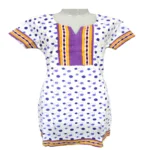 Latest white Polka Dot Print Kurti