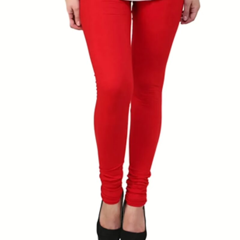 Stylish Red Hosiery Leggings