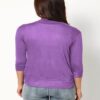 Light Purple Softwear Plain Shrug - Image 3