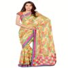 Ambaji Multi Colored Georgette Printed Saree - Image 2