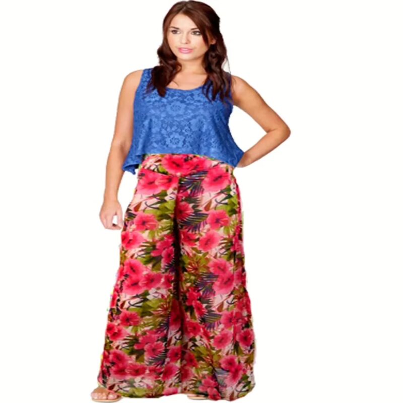 Mario Floral Printed Palazzo Pant