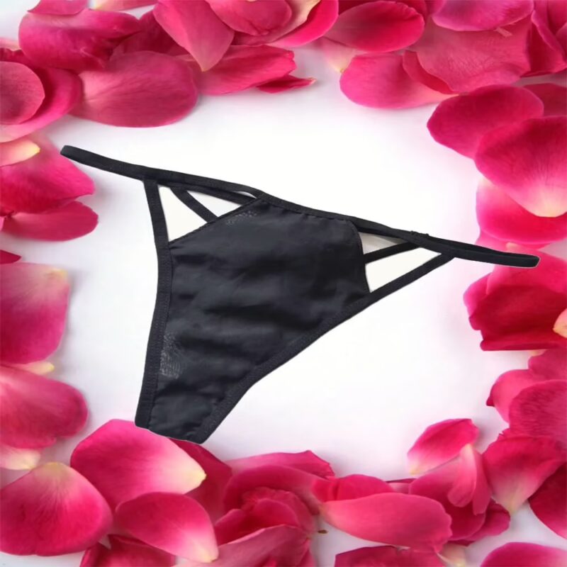 Modish Black G-String Thong