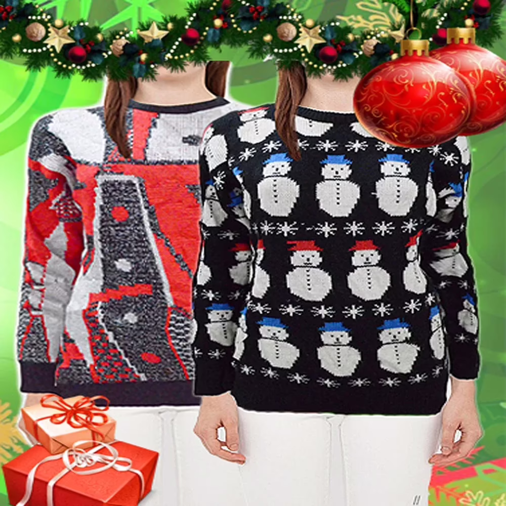 New Year Offers Woolen Pullover Sweater Combo Pack Of Two