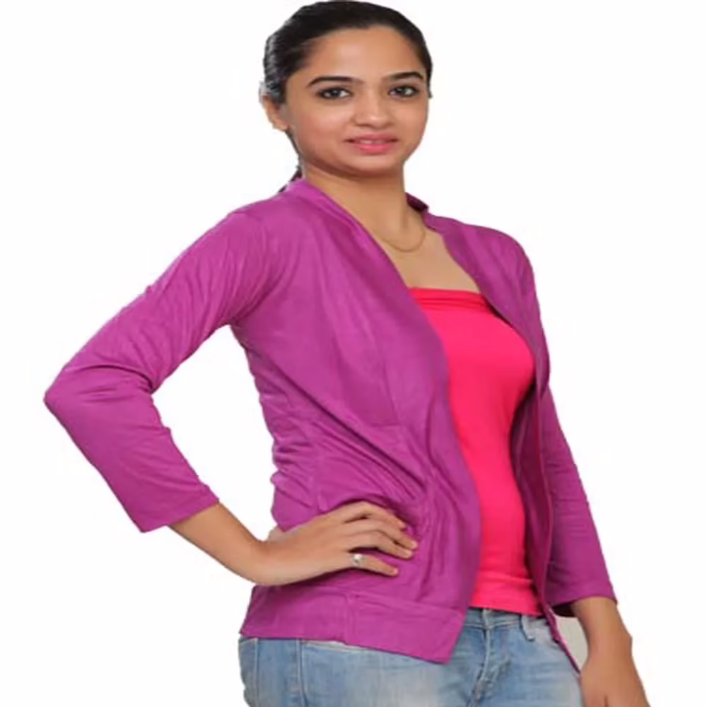 Offer On Magenta Shrug & Pink Tube Top