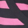 Parx Pink Black White Stripes Pullover - Image 2