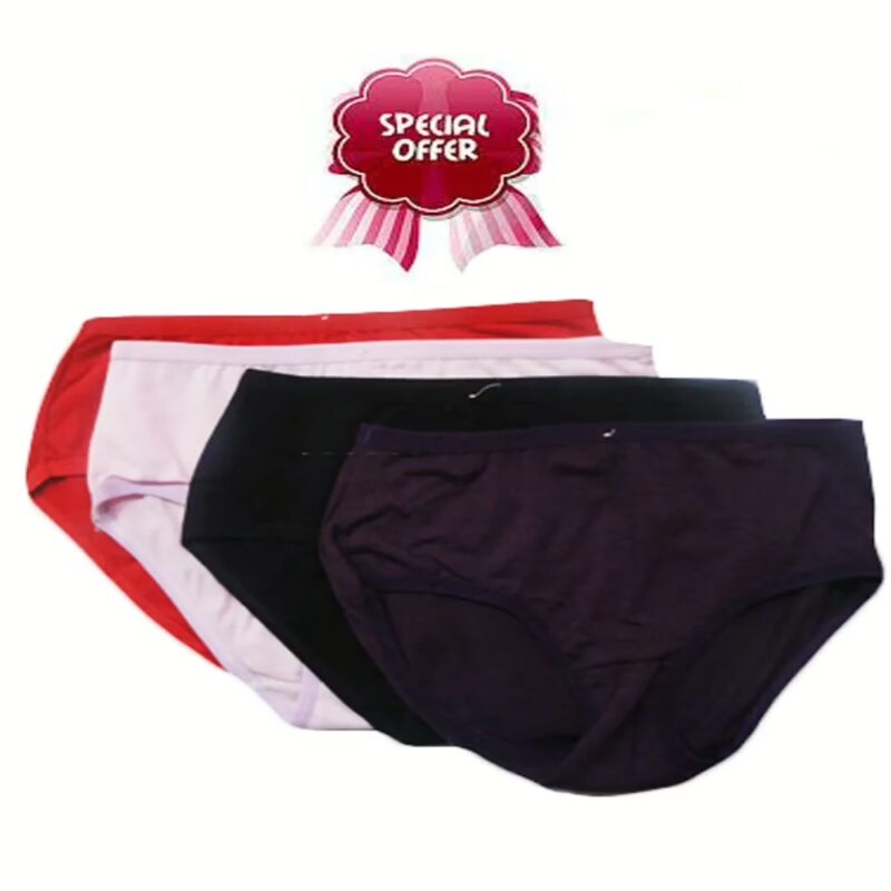 Plain Brief Special Pack Of 4