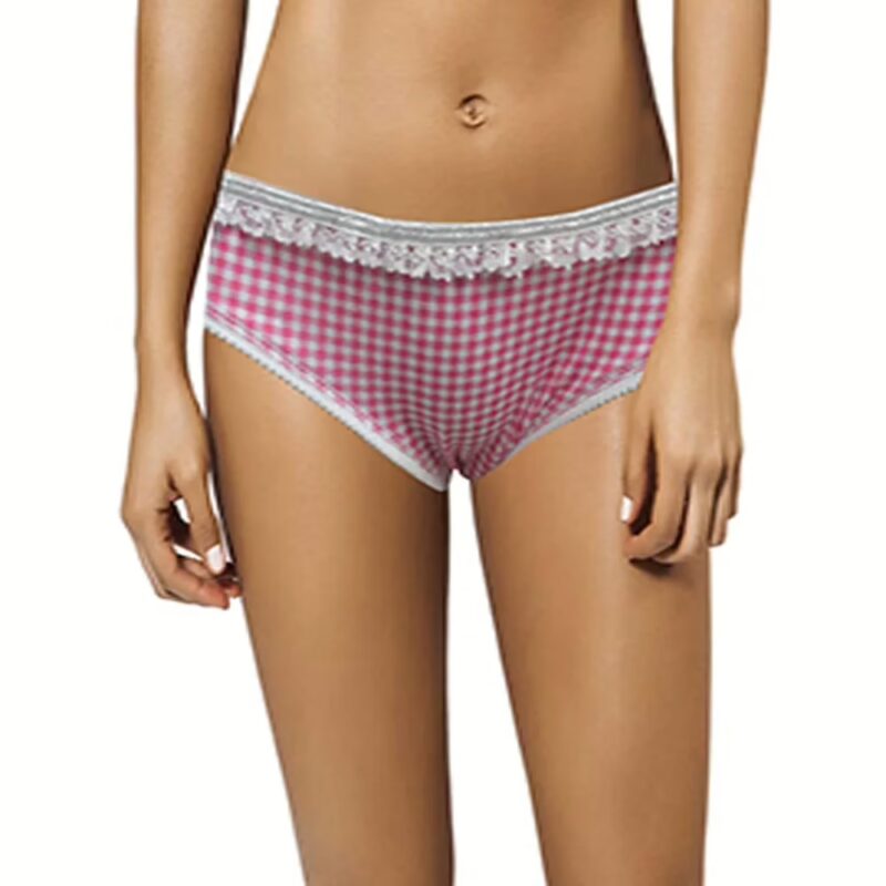 Primark Check Printed Brief Panties Underwear