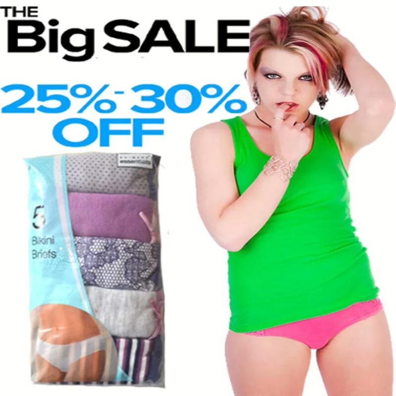 Primark New Sale Of 5 Bikini Briefs