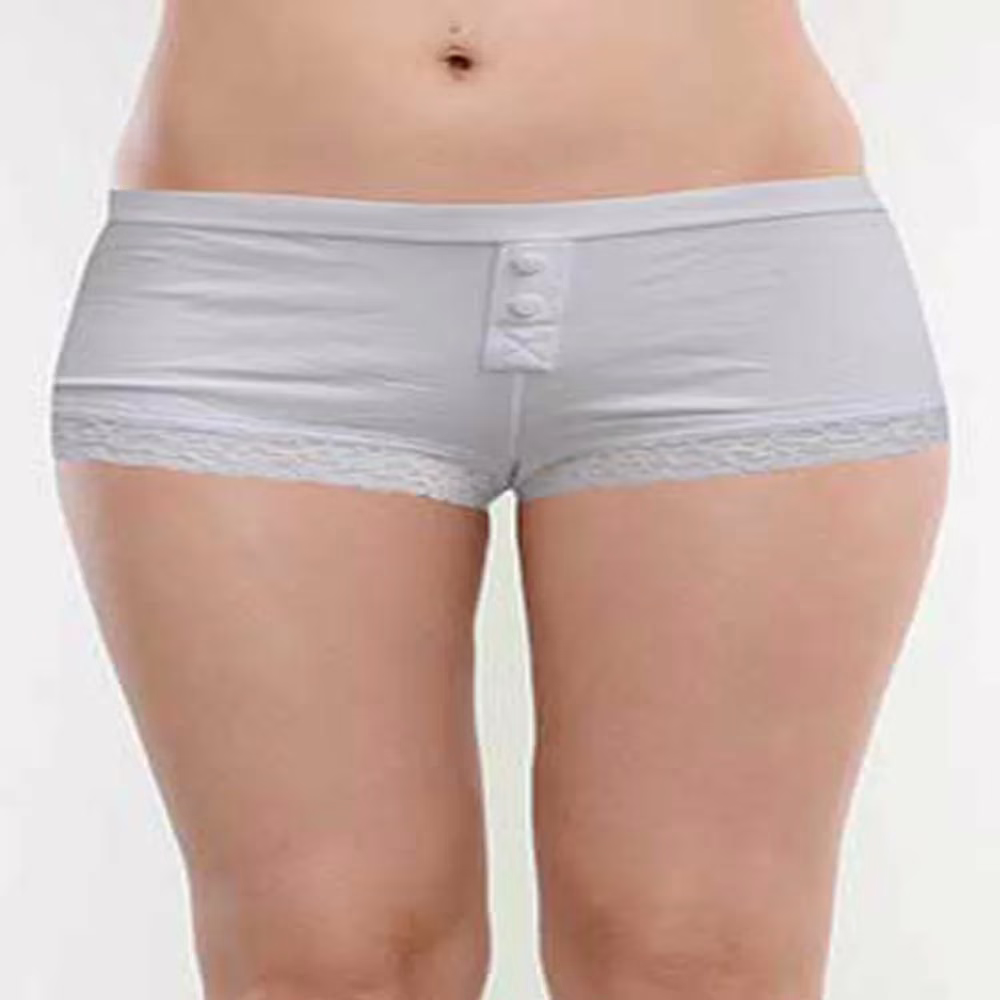 Primark White Smooth Micro Fiber Boyshort Panties