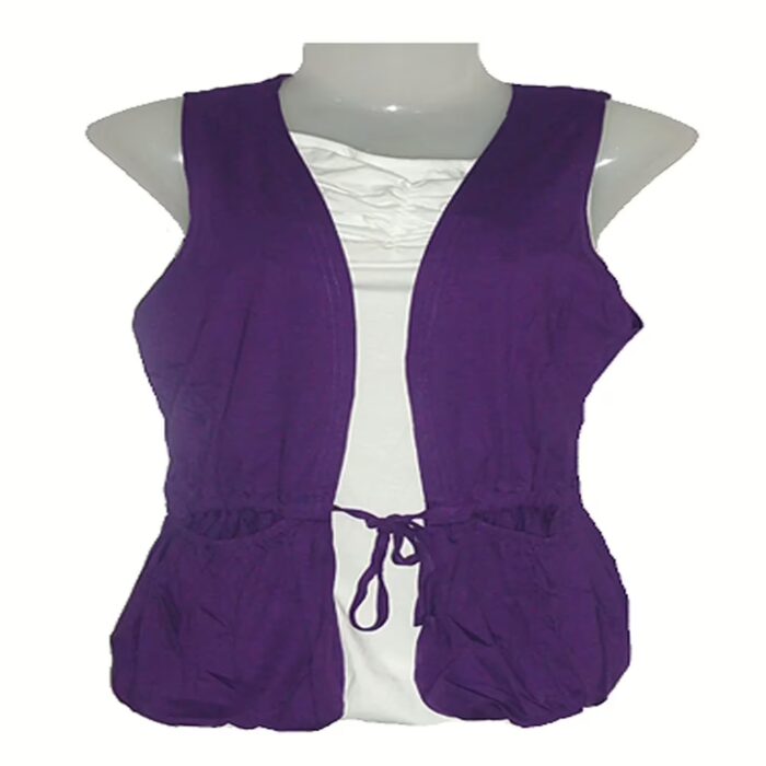 For Girls- Stylish Purple Shrug