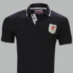 Rampwaq-Black Solid Polo Tshirt