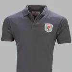 Rampwaq- Dark Grey Solid Polo Tshirt