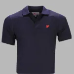 Rampwaq-Navy Blue Polo T-Shirt - Single Jersey