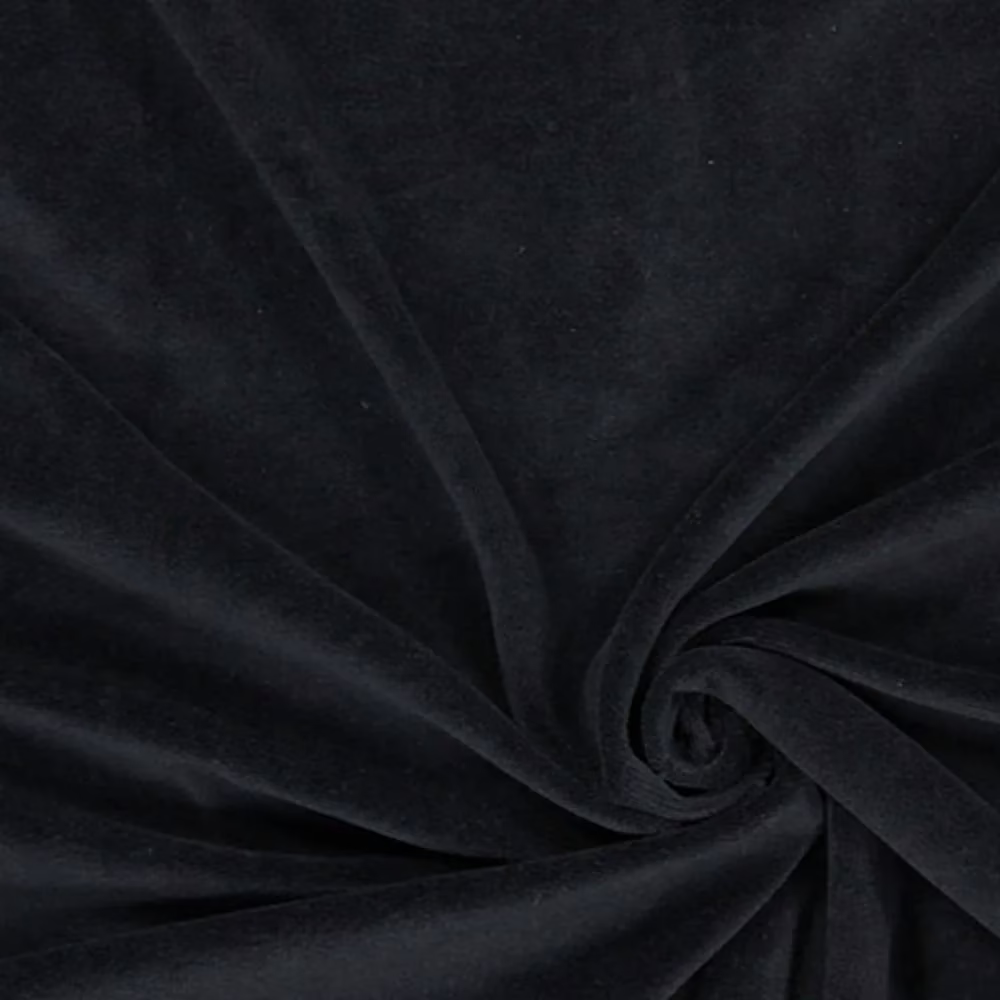 Raymond - Black Soft Velveteen Suit Fabric