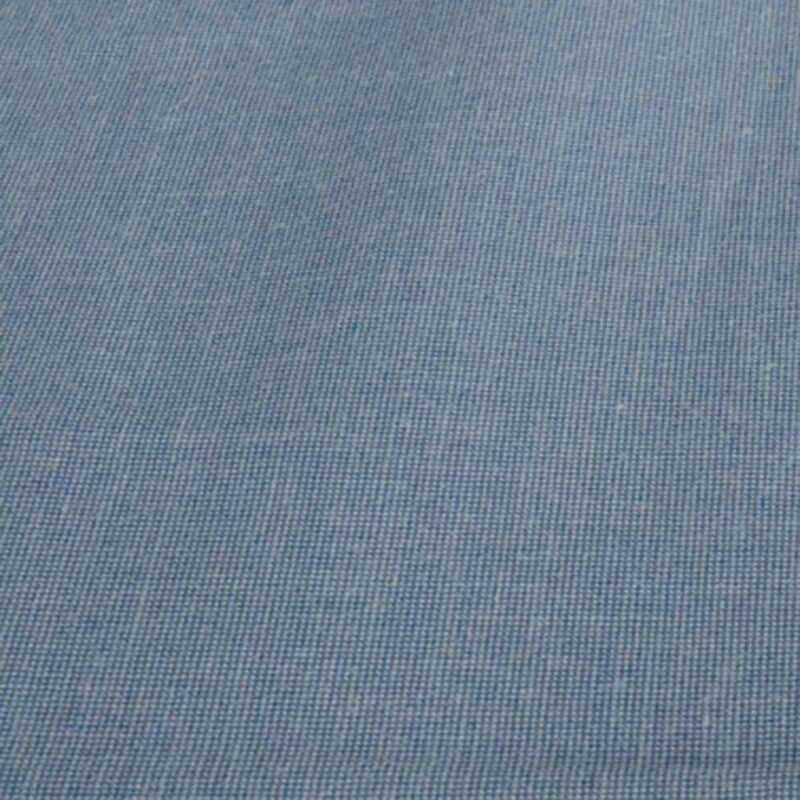 Raymond Blue & White Small Check Shirting Fabric