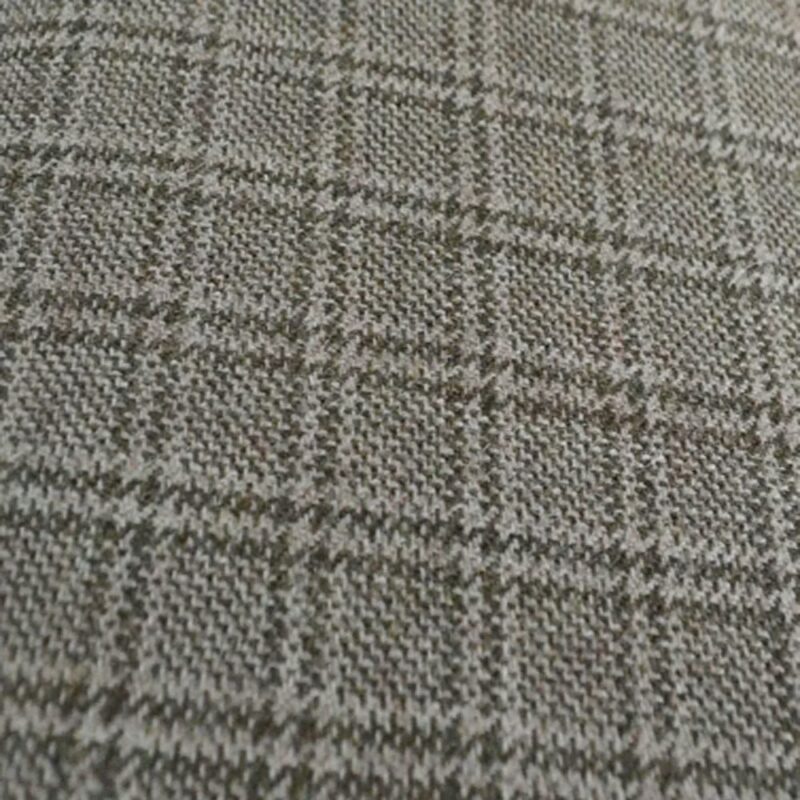 Raymond Brown Check Tweet Coat Fabric