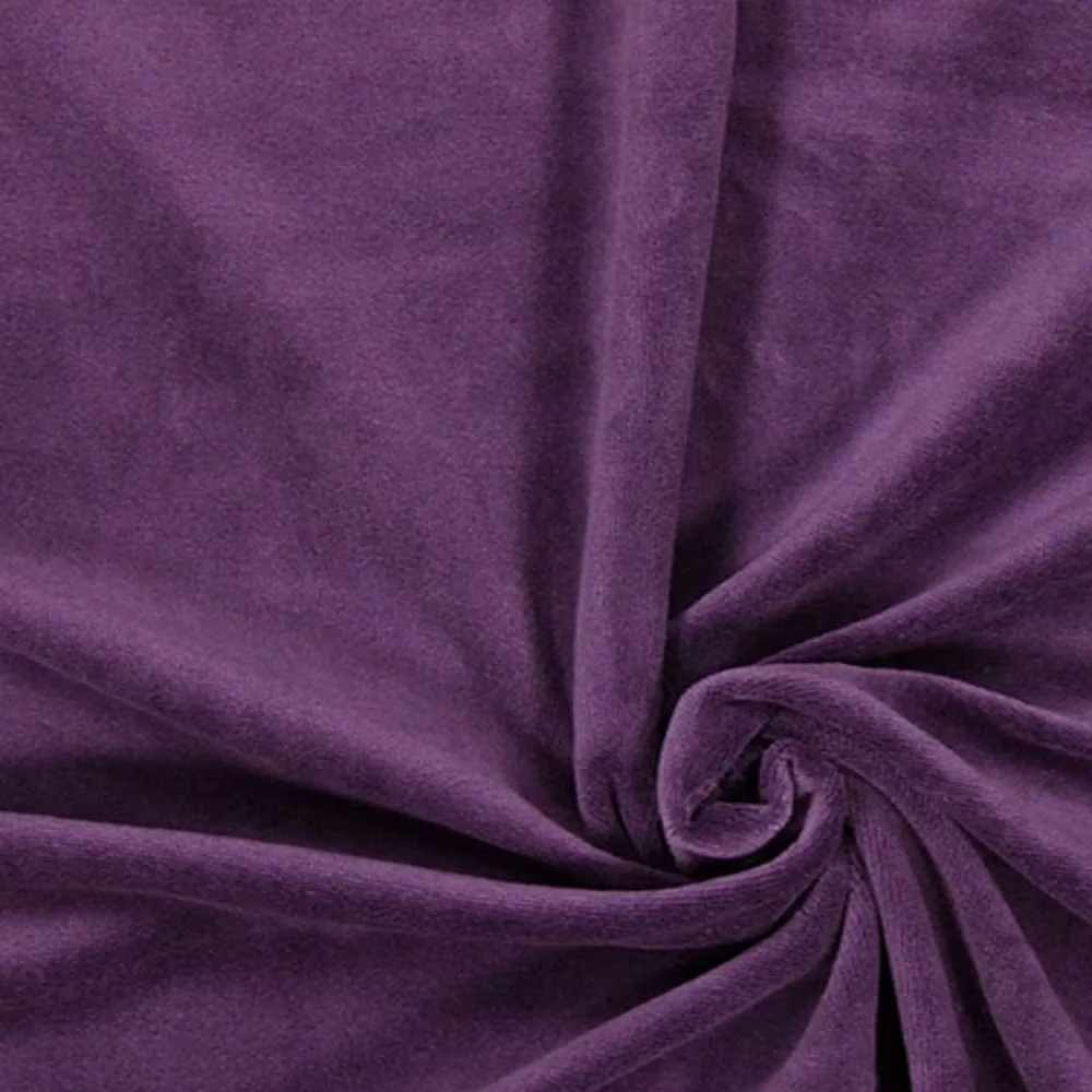 Raymond - Dark Purple Soft Velveteen Suit Fabric