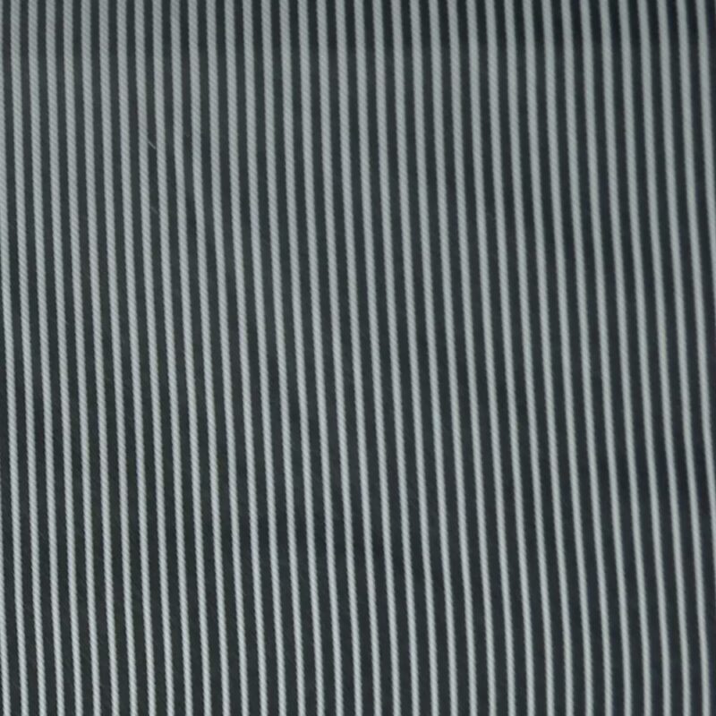 Raymond - Dull White Lining Black Shirt Fabric