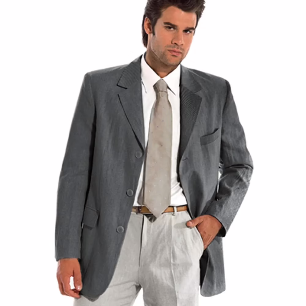 Raymond - Glimmery Grey Suit Fabric - Image 2