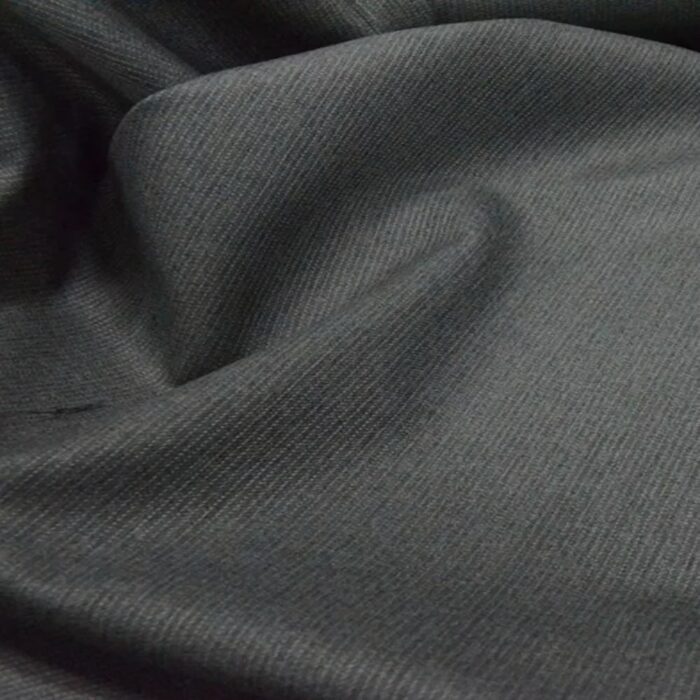 Raymond Grey Marino Wool White Stripe Suit Fabric