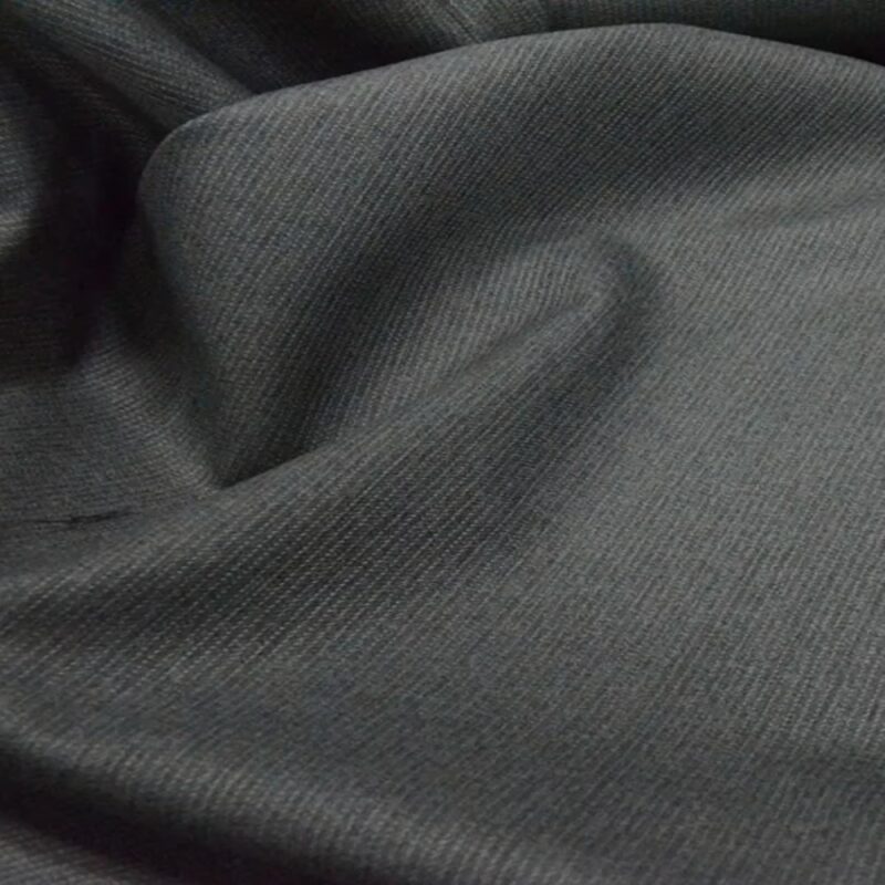 Raymond Grey Marino Wool White Stripe Suit Fabric