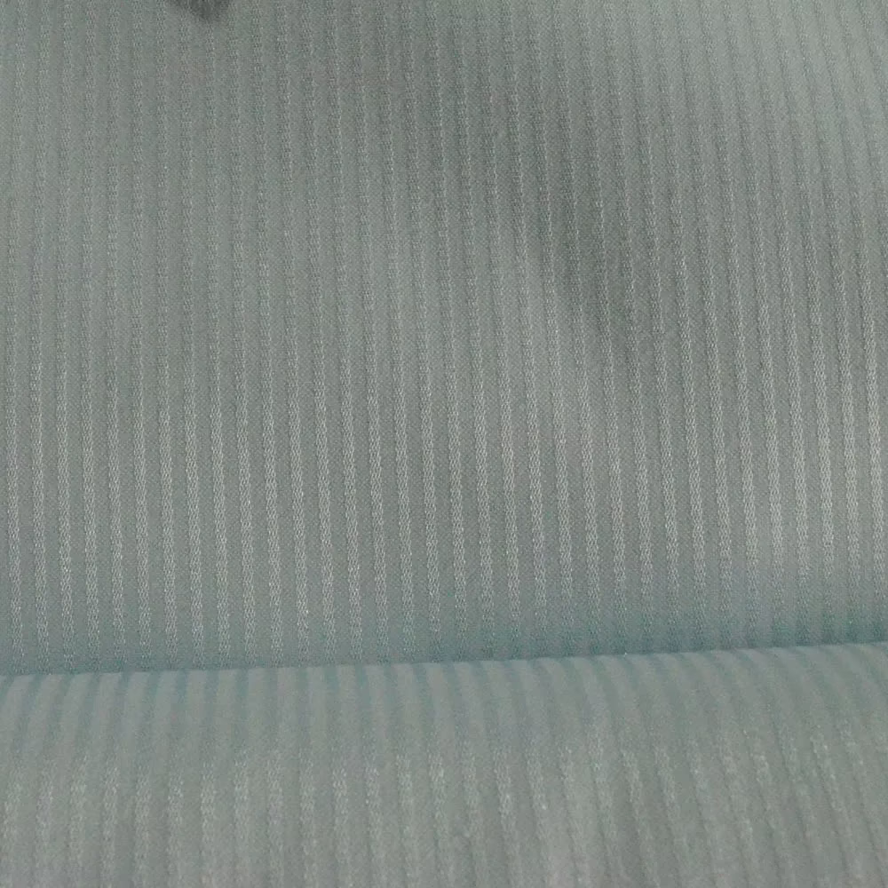 Raymond Light Sky Blue With Shinning Linning Shirting Fabric
