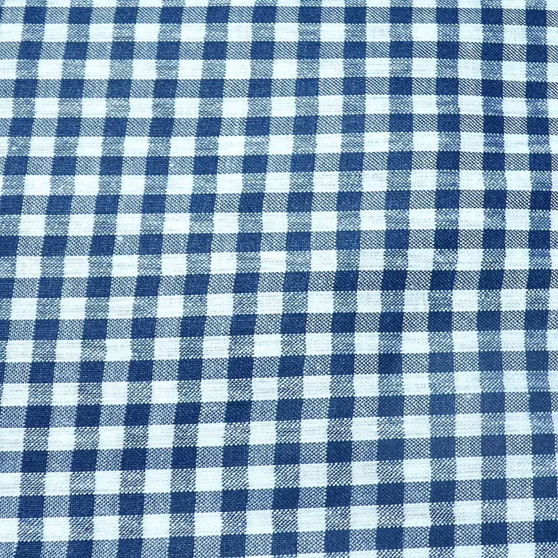 Raymond-Narrow Thick Checks Polycotton Shirt Fabric