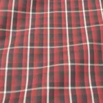 Raymond Red Check Shirting Fabric