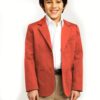 Raymond - Rust Red Suit Fabric - Image 3