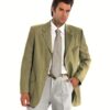 Raymond - Shimmering Tan Suit Fabric - Image 3