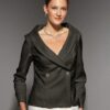 Raymond - Shining Dark Brown Suit Fabric - Image 2