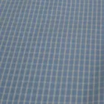 Raymond Sky Blue & White Check Shirting Fabric