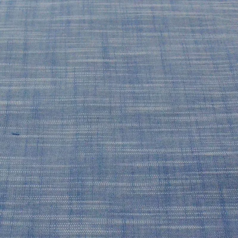 Raymond Sky Blue Light Stripes Shirting Fabric