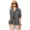 Raymond - Slate Grey Linen Suit Fabric - Image 2