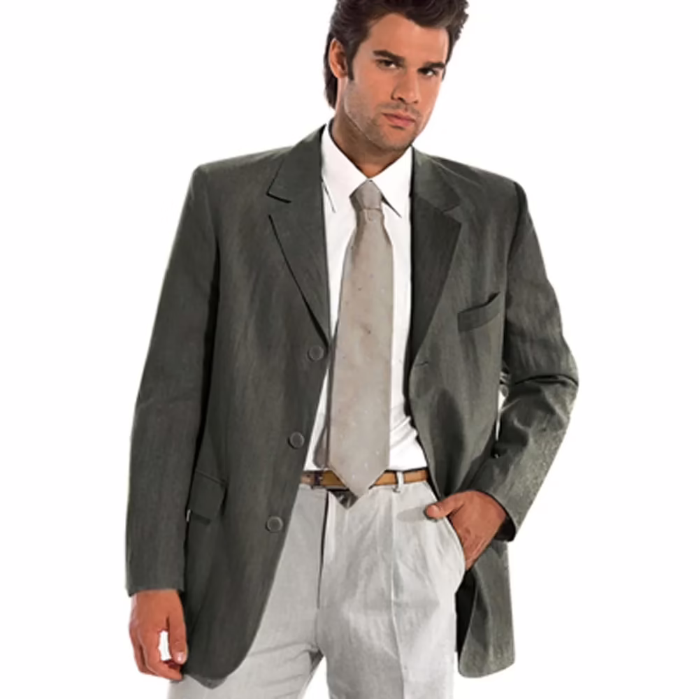 Raymond - Smooth Khaki Suit Fabric - Image 2