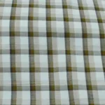 Raymond White & Brown Large Check Shirting Fabric