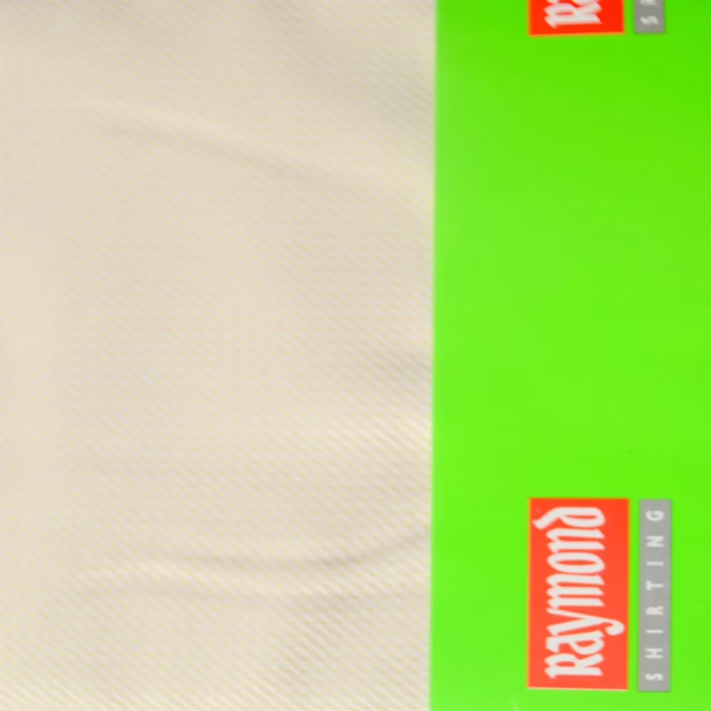 Raymond - Yellow-White Self Style Shirting Fabric - Image 2