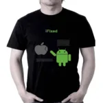 Reptile Black I Fixed Round Neck T-shirt