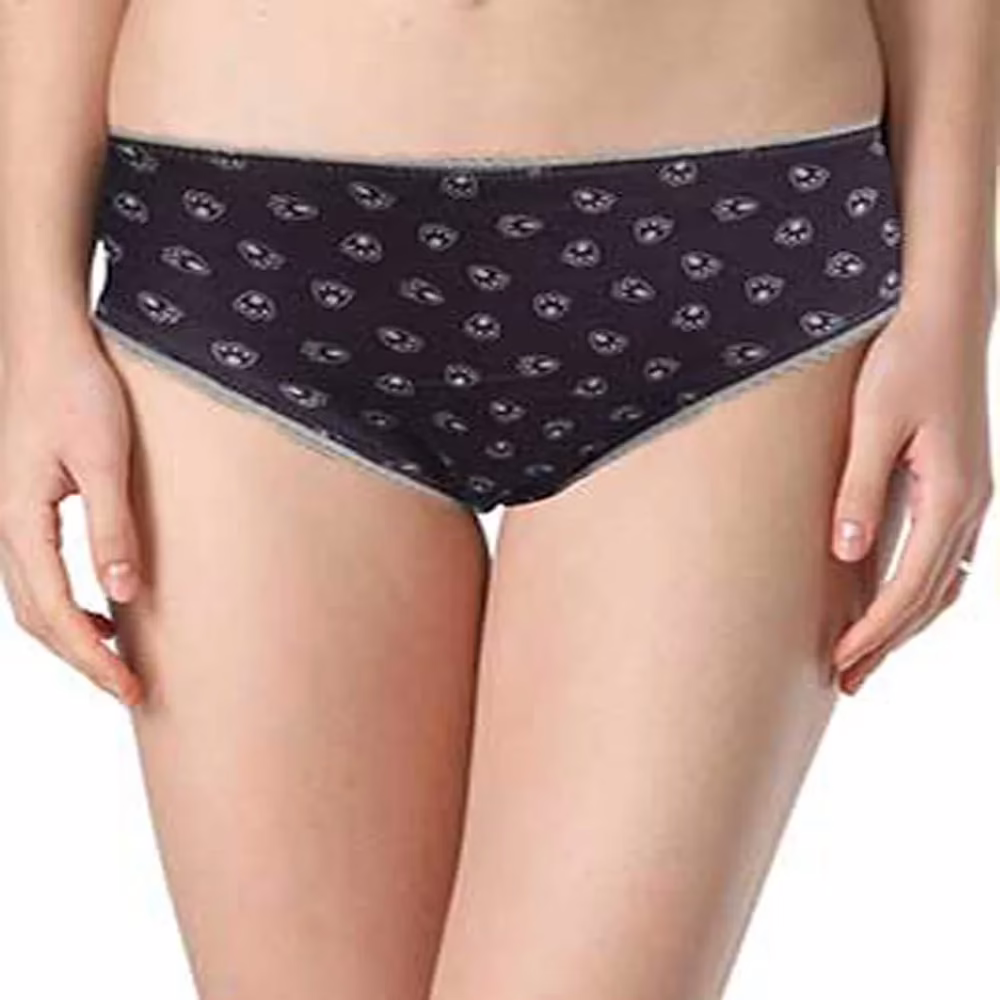 Sassy Secret Purple Printed Brief/Panties/Underwear