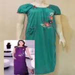 Sea Green Hosiery Full Length Nightwear
