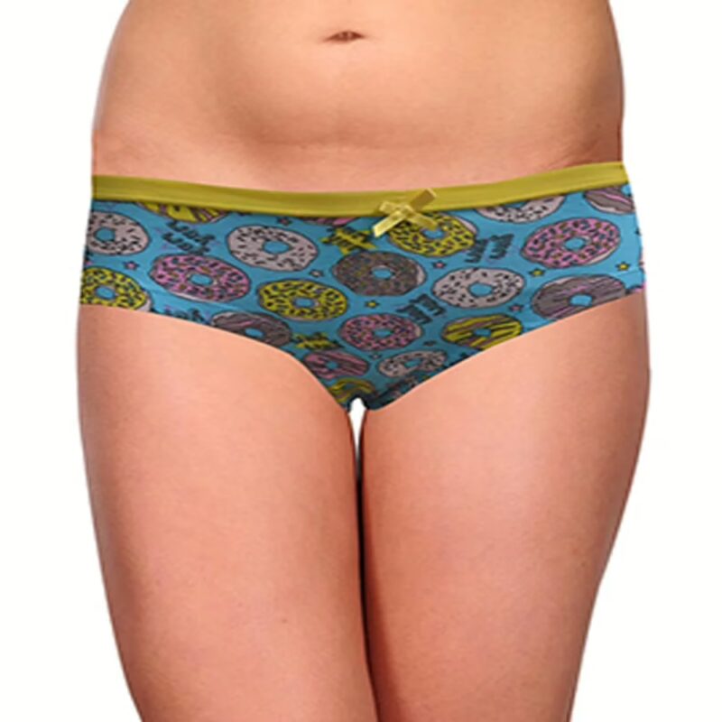 Sky Blue No Secret Printed Brief/Panties/Underwear