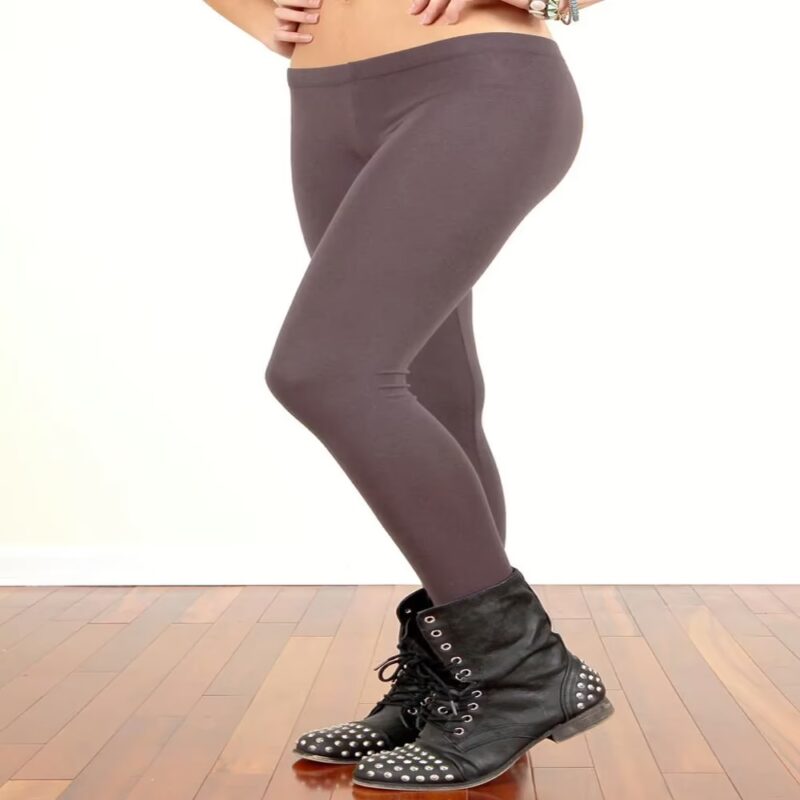 Soleil Brown Skinny Fit Stretchable Legging