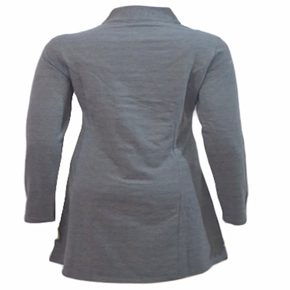 Soleil - Grey Full Sleeves Shrug - Image 2