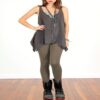 Soleil Muddy Skinny Fit Stretchable Legging - Image 3
