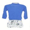 Plain Blue Short Shrug - Image 2
