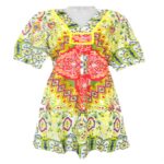 Janis Stylish  Designer  Rajasthani Print Kurti